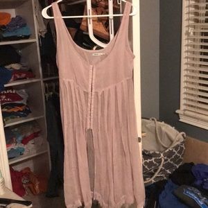 Flowy purple tank top